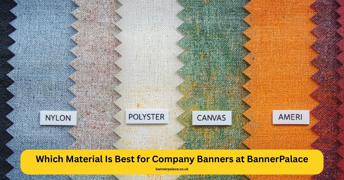 Which Material Is Best for Company Banners at BannerPalace